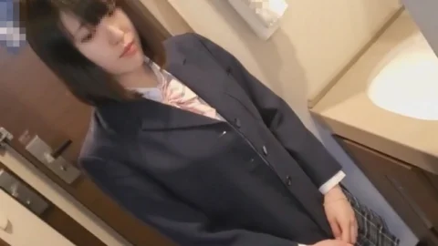 FC2-PPV-2347224 Face revealed [Help…] Fair-skinned, big-breasted cheerleader ③ She was taken out during lunch break and made to do obscene acts in a hotel by two men every day, and creampied.