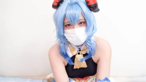 FC2-PPV-4820849 [No mosaic / Limited time resale] Ganyu from Hara Nessin! Deep throating and hard spanking make her face look dirty as she gets creampied in this JD cosplayer!