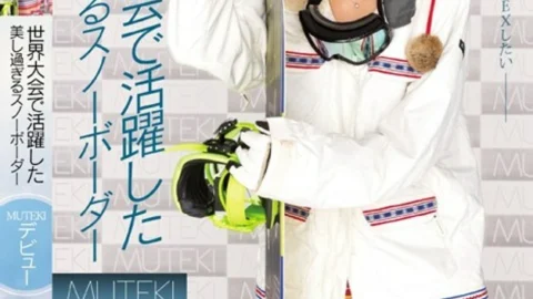 TEK-070 Too beautiful snowboarder MUTEKI debuted at the world championships!